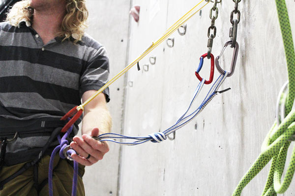 Outdoor Lead Climbing Class