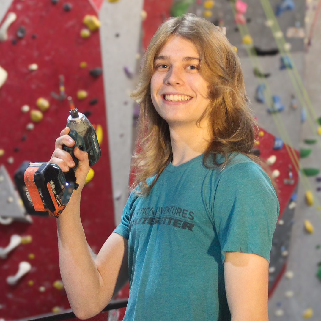 Headshot of Attic Singleton, Routesetter